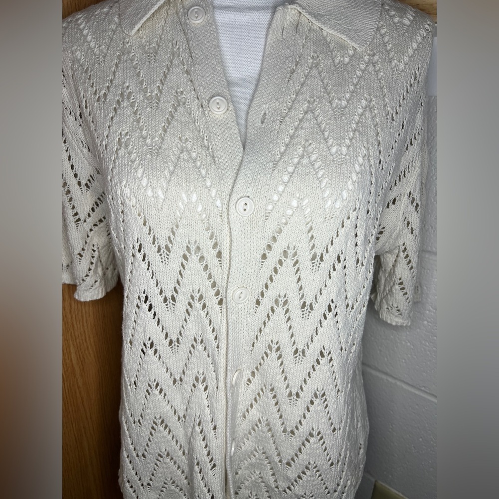 BDG crochet top cream (s) - Picture 2 of 3